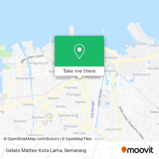 Gelato Matteo Kota Lama map