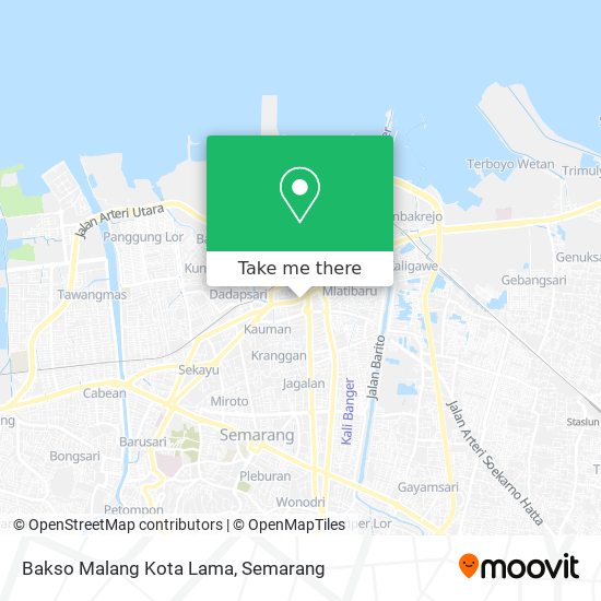 Bakso Malang Kota Lama map