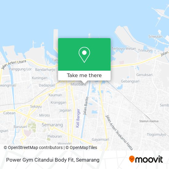 Power Gym Citandui Body Fit map