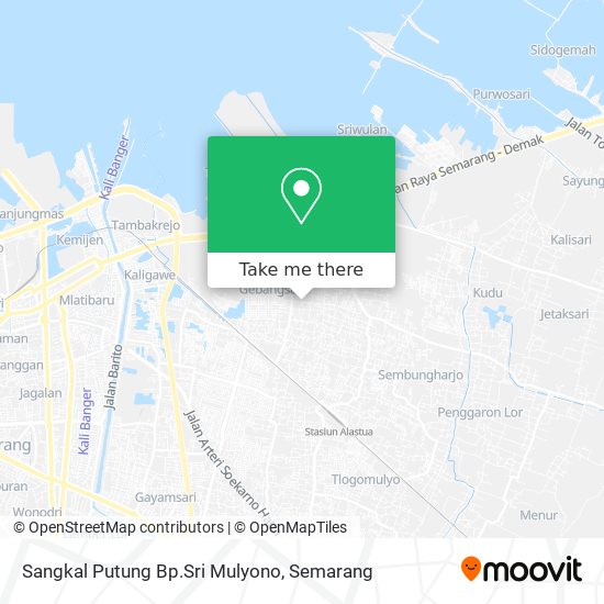 Sangkal Putung Bp.Sri Mulyono map