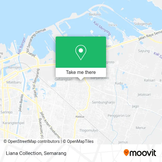 Liana Collection map