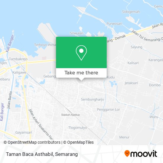 Taman Baca Asthabil map