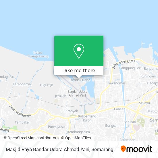 Masjid Raya Bandar Udara Ahmad Yani map