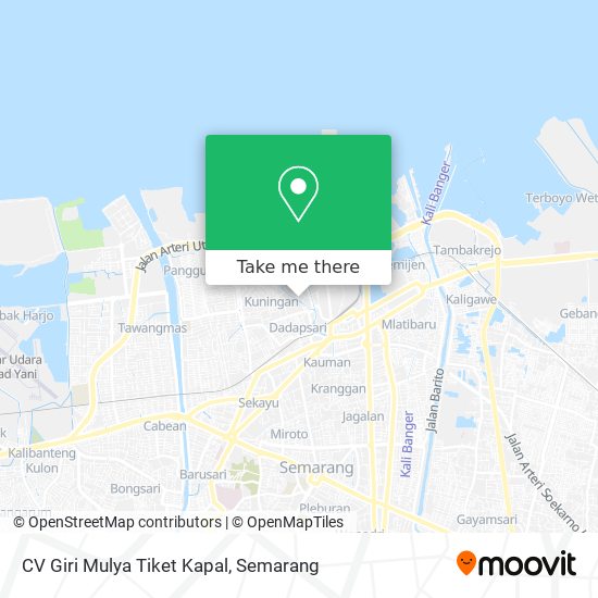 CV Giri Mulya Tiket Kapal map