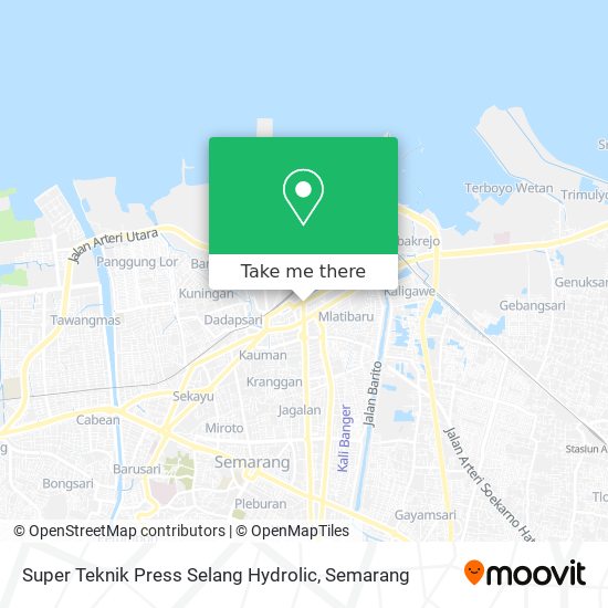 Super Teknik Press Selang Hydrolic map