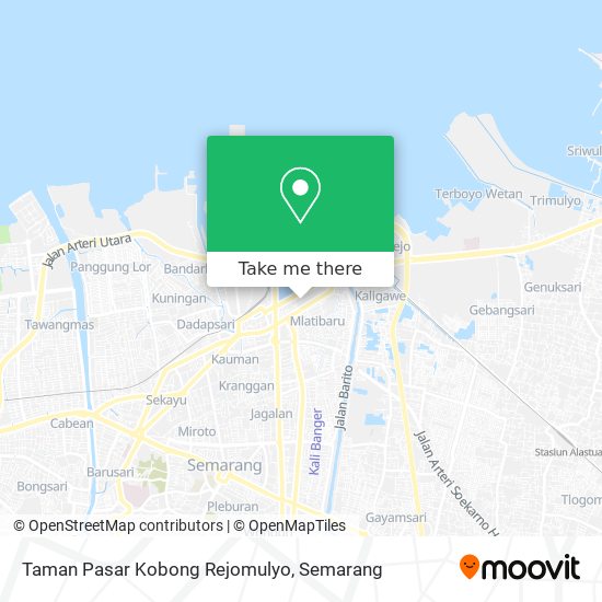 Taman Pasar Kobong Rejomulyo map