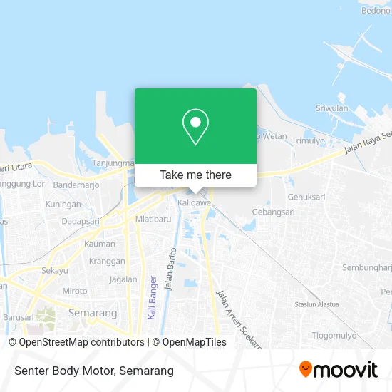 Senter Body Motor map