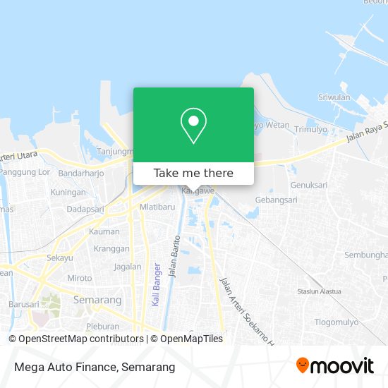 Mega Auto Finance map