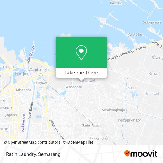 Ratih Laundry map