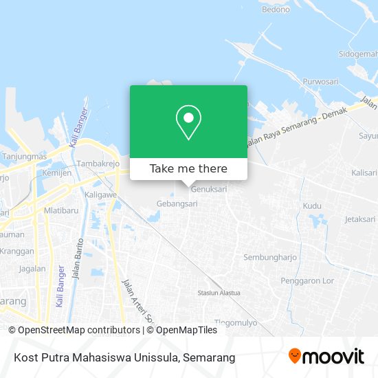 Kost Putra Mahasiswa Unissula map