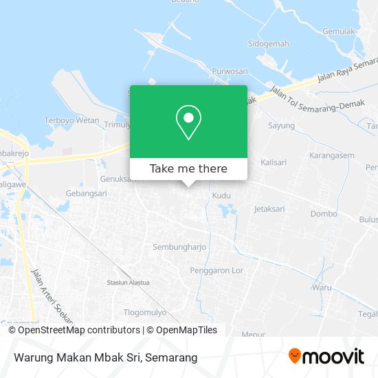 Warung Makan Mbak Sri map