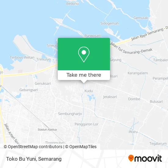 Toko Bu Yuni map