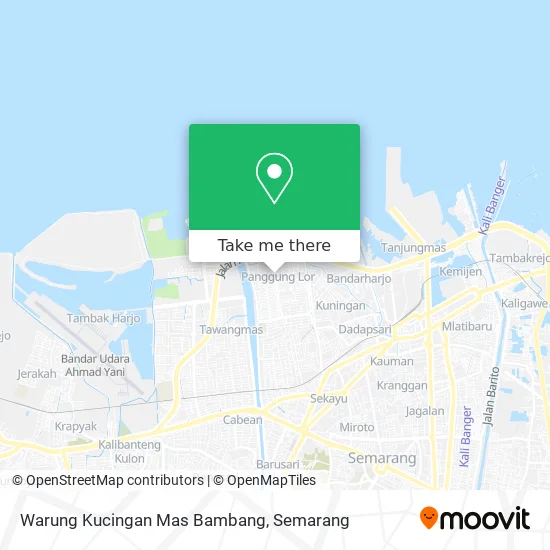 Warung Kucingan Mas Bambang map