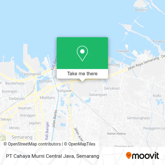 PT Cahaya Murni Central Java map