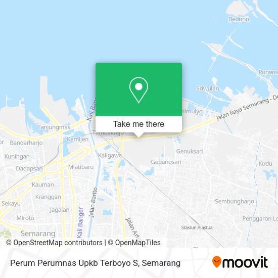 Perum Perumnas Upkb Terboyo S map