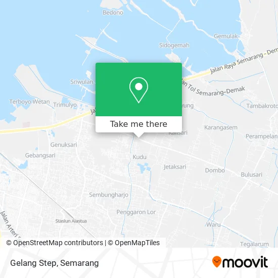 Gelang Step map