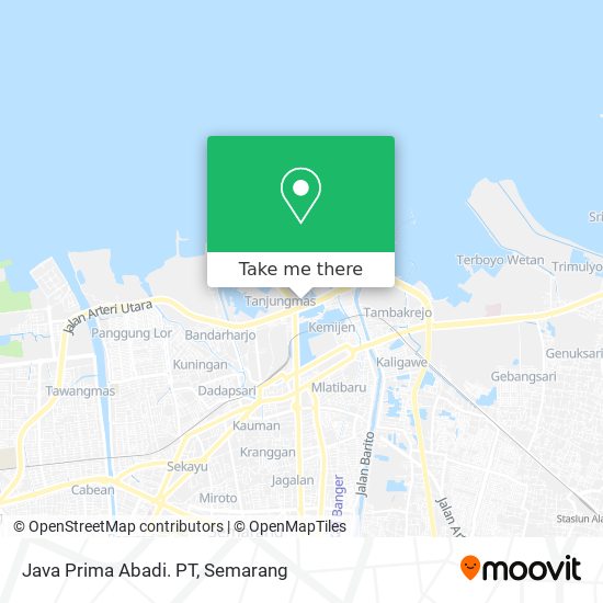 Java Prima Abadi. PT map