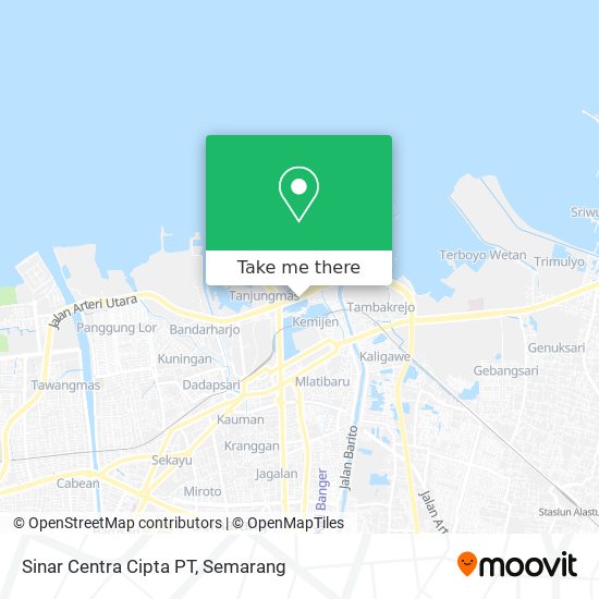 Sinar Centra Cipta PT map