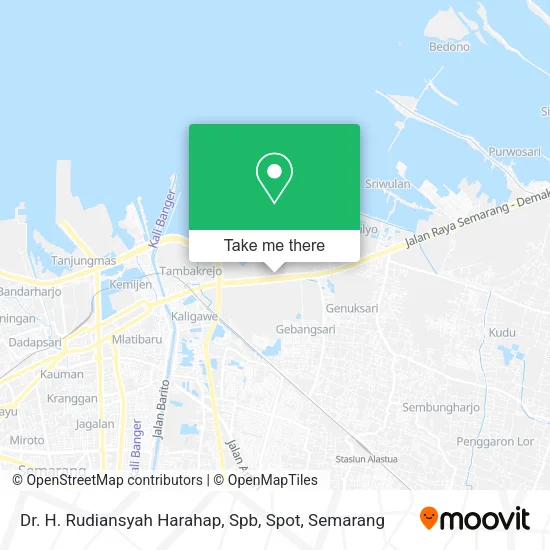 Dr. H. Rudiansyah Harahap, Spb, Spot map