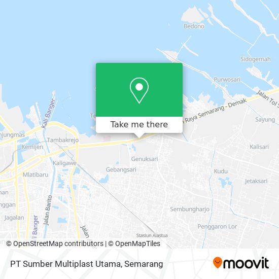 PT Sumber Multiplast Utama map