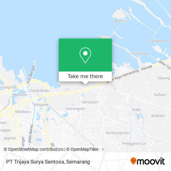 PT Trijaya Surya Sentosa map