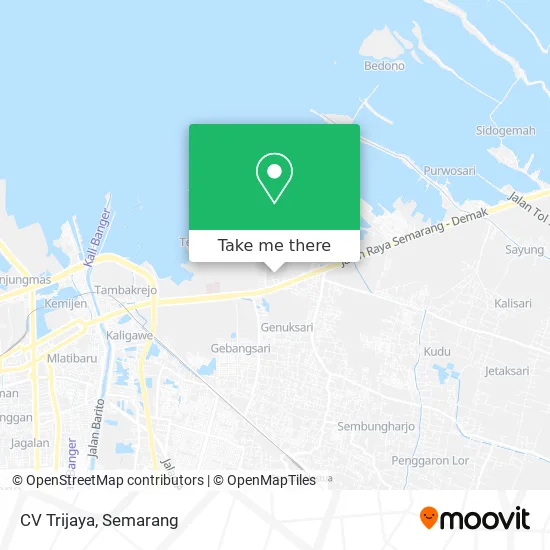 CV Trijaya map