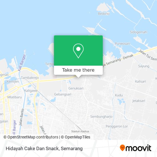 Hidayah Cake Dan Snack map