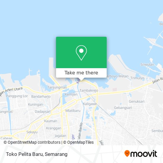 Toko Pelita Baru map