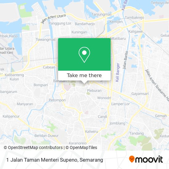 1 Jalan Taman Menteri Supeno map