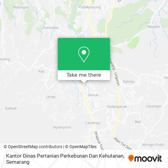 Kantor Dinas Pertanian Perkebunan Dan Kehutanan map