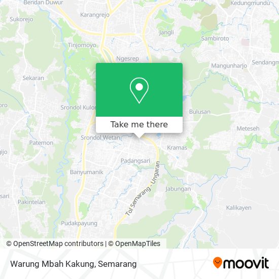 Warung Mbah Kakung map