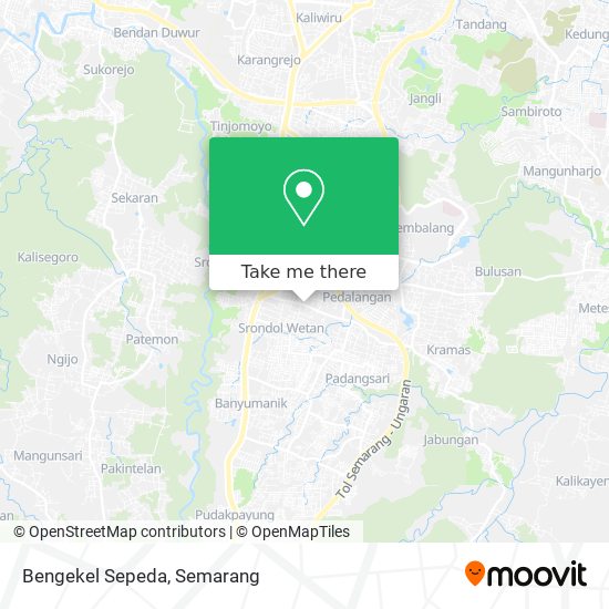 Bengekel Sepeda map