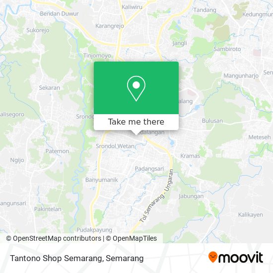 Tantono Shop Semarang map