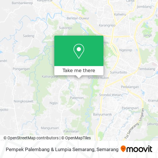 Pempek Palembang & Lumpia Semarang map