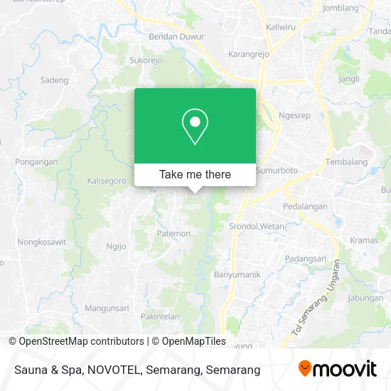 Sauna & Spa, NOVOTEL, Semarang map