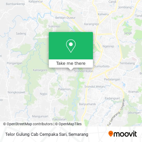 Telor Gulung Cab Cempaka Sari map