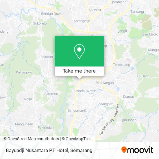 Bayuadji Nusantara PT Hotel map