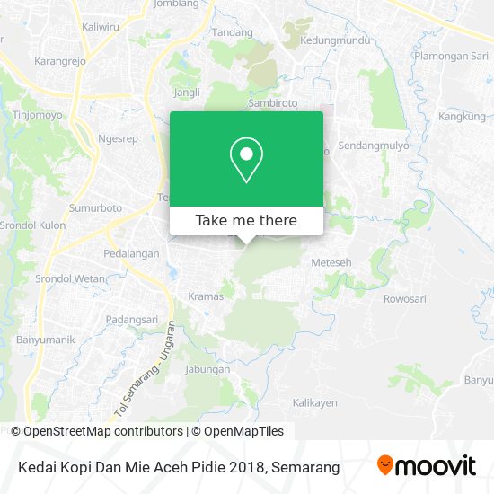 Kedai Kopi Dan Mie Aceh Pidie 2018 map