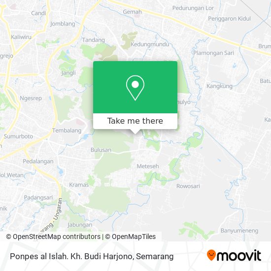 Ponpes al Islah. Kh. Budi Harjono map