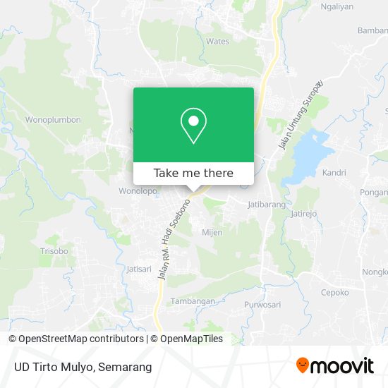 UD Tirto Mulyo map