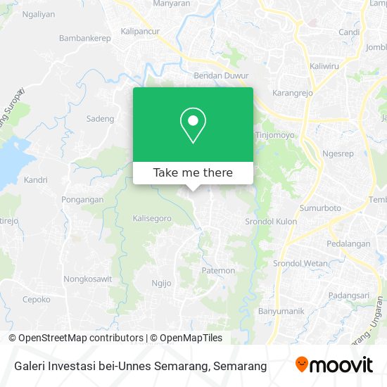 Galeri Investasi bei-Unnes Semarang map
