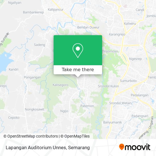 Lapangan Auditorium Unnes map