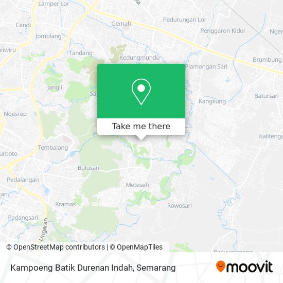 Kampoeng Batik Durenan Indah map