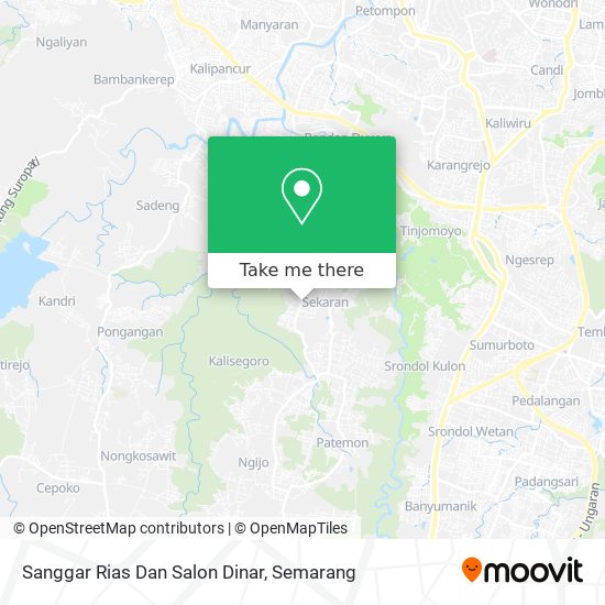 Sanggar Rias Dan Salon Dinar map