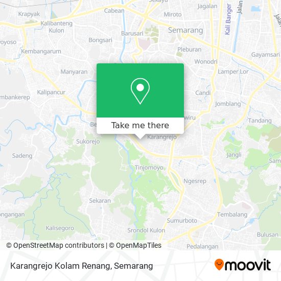 Karangrejo Kolam Renang map