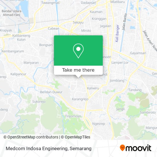 Medcom Indosa Engineering map