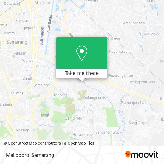 Malioboro map