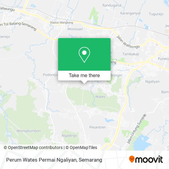 Perum Wates Permai Ngaliyan map