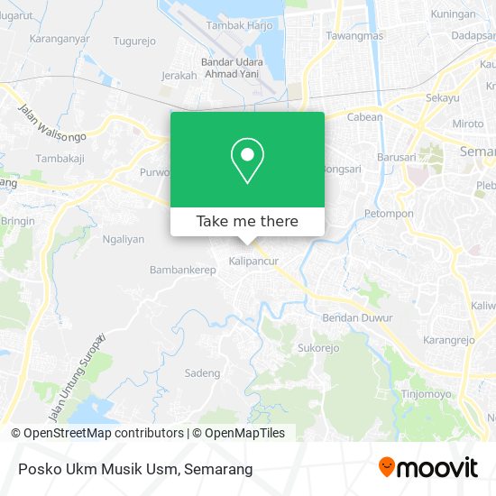 Posko Ukm Musik Usm map