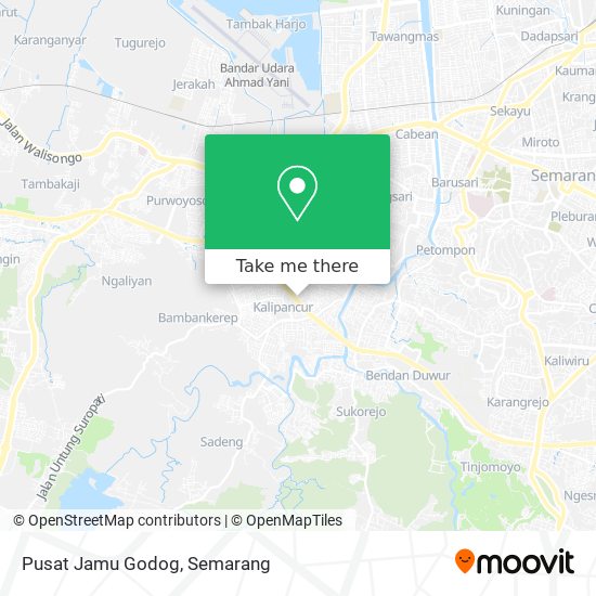 Pusat Jamu Godog map